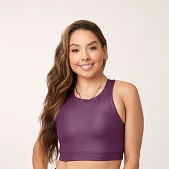 Women's Tone It Up High Shine Long Line Sports Bra - Picture 1 of 8